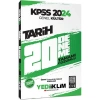 Kpss 2024 Gk Tarih 20 Çözümlü Deneme  Yediiklim