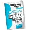 Kpss Ortaöğretim Matematik 5X30 Deneme  İstikrar