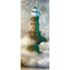 Blue Focus Kutulu 78 Parça Puzzle Light House Mavi Lale