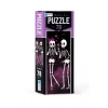 Blue Focus Kutulu 78 Parça Puzzle Skeleton  Love Mavi Lale