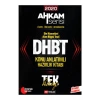 Ahkam Dhbt 2022 Ahkam  Lisans Önlisans Konu Anlatımlı Hazırlık Kitabı