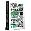 2022 Kpss Ortaöğretim Önlisans 10 Fasikül Deneme  Yediiklim