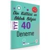 Tyt Din Kültürü 40 Çözümlü Deneme Delta Yayın