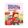 İtfaiye Araçları Harika Araçlar İle Aktiviteler 200 Çıkartma Revzen