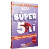 2022 Kpss Ortaöğretim Önlisans Süper 5 Li Çözümlü Deneme  Yediiklim