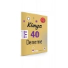 Tyt Kimya Çözümlü 40 Deneme Delta Yayın