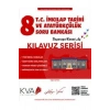Kva 8.Sınıf İnkilap Tarihi Soru Bankası Kılavuz Serisi