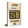 Tyt Fen Bilimleri Pragmatik 25 Çözümlü Deneme  Benim Hocam