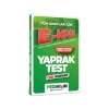 E Kpss Gy Gk Yaprak Test  Yediiklim