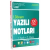 Tonguç 5.Sınıf 1.Dönem Yazılı Notları