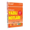 Tonguç 10.Sınıf 1.Dönem Yazılı Notları