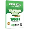 Kpss 2024 Gk Tarih Yaprak Test  Yediiklim