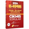 Prömiyer 2024 E Kpss Lisans Önlisans Ortaöğretim Çikmiş Sorular