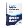 Data 2024 Kpss Eğitim Bilimleri Özetin Özeti