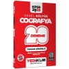 Kpss 2025 Gk Coğrafya 20 Çözümlü Deneme Yediiklim