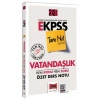 Yargı 2026 E-Kpss Vatandaşlık Özet Ders Notu Tam Not Serisi