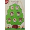 Bu-Bu Ahşap Puzzle Aile Soyağacı 30X21,5X0,8 Cm Kod:Bubu-Ap0054