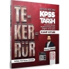 Kpss Tarih Genel Tekrar Kitabı  Benim Hocam