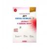 Ayt Sosyal Bilimler-2 Orta İleri Düzey Kırmızı Seri 4 Deneme Esen