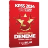 Kpss 2024 Gy Gk 3 Çözümlü Deneme  Yediiklim
