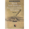 Klasik Türk Edebiyatında Mektuplar - Sibel Üst - Kesit