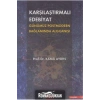 Karşılaştırmalı Edebiyat - Kamil Aydın - Birey Yayıncılık