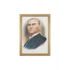 İnter 50X70 Varaklı Çerçeve Duvara Monte Atatürk Portresi Kod:Int-030