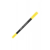 Caretta Twin Liner 65 Sarı Çift Uçlu Keçeli Kalem