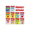 Örnekli Boyama Dizisi -Adet- Parıltı
