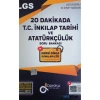DAKİKA LGS 20 DAKİKADA İNKİLAP TARİHİ SORU BANKASI