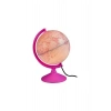 Gürbüz 43201 Işıklı Pembe Siyasi Küre 20 Cm