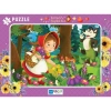 Blue Focus 72 Parça Puzzle Kırmızı Baslıklı Kız Mavi Lale