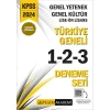Pegem 2024 Kpss Gy Gk Lise Önlisans Türkiye Genelei 1-2-3 Deneme Seti
