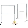 120*240 Elegant Çerç.Laminant Yüz.Tekerlek Ayaklı Beyaz Yazı Tahtası