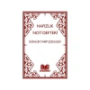 Hafızlık Not Defteri Günlük Takip Çizelgesi  Kitap Kalbi
