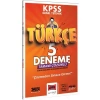 Yargı 2024 Kpss Gy Türkçe 5 Çözümlü Deneme