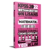 Kpss 2022 Ortaöğretim Önlisans Gy Matematik Çıkmış Çözümlü Sorular  Yediiklim