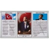 İnter 50X90 Alüminyum Çerçeve Duvara Monte Atatürk Köşesi Kod:Int-750-5