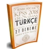 Kpss Lise Önlisans Türkçe 27 Deneme  Benimhocam