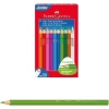 Faber Castell Kuru Boya Kalemi Jumbo 12Li Tam Boy Beyaz 5173116616000
