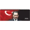 Keskin Color Spiralli Haftalık Masa Ajandası Atatürk 12X33 Aj-65  2025
