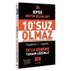 Yargı 2021 Kpss Eğitim Bilimleri 10 Çözümlü Deneme