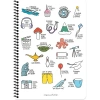 Keskin Color Hisli Şeyler A4 80Yp.Çizgili Spiralli Stickerli Defter - Gözüm Hep Yüksekle