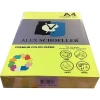 Alex Schoeller Renkli̇ Fotokopi̇ Kağidifosforlu 500 Lü A4 Sarı Alx-763