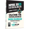 Kpss 2023 Ölçme Değerlendirme Çözümlü Soru Bankası  Yediiklim