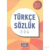 Ilköğretim Türkçe Sözlük 1-5 ( Karton ) Parıltı