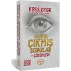 Kpss Gy Gk Ortaöğretim Önlisans 2008-2016 Çıkmış Sorular