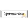 İnter Yönlendirme Levhası 7X24.5 Cm Öğretmenler Odası Kod:127