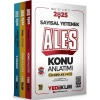 2025 Ales  Sayısal Sözel 3 Lü Konu Anlatım Modüler Set  Yediiklim