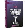 Pegem Öabt İhl Meslek Dersleri Çözümlü 7 Deneme